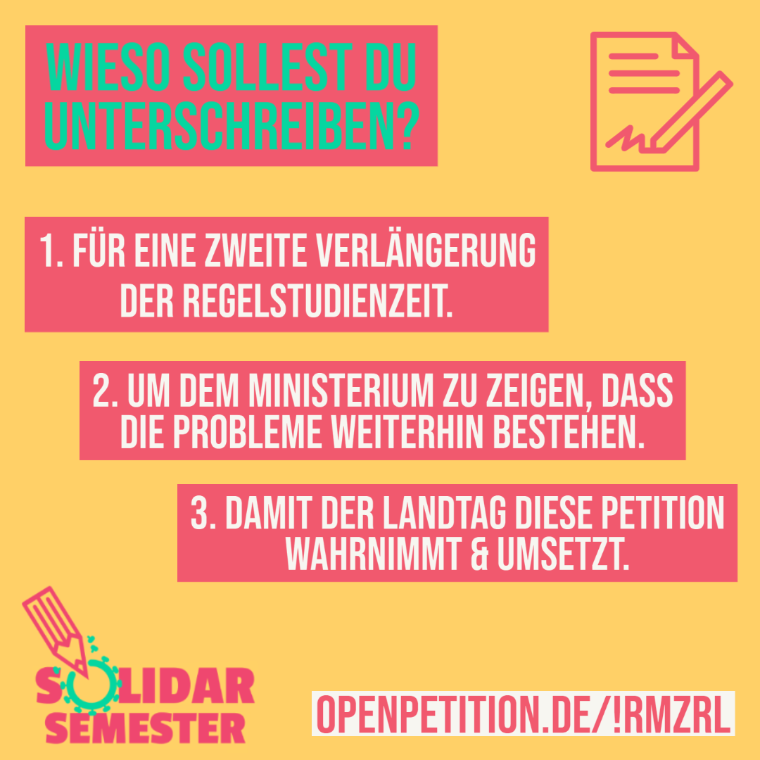 Petition gestartet: Ausweitung des Solidarsemesters für Studierende ...